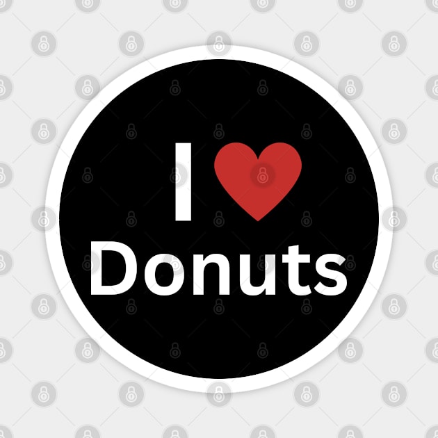 I Love Donuts Magnet by Hayden Mango Collective 